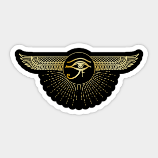 Ancient Egyptian Symbol Eye of Horus Emblem Sticker